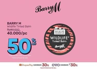 Promo Harga BARRY M Wildlife Tinted Balm 3 gr - Guardian