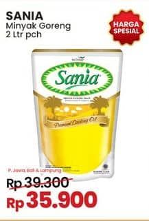 Promo Harga Sania Minyak Goreng 2000 ml - Indomaret