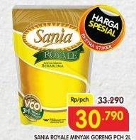 Promo Harga SANIA Minyak Goreng Royale 2000 ml - Superindo