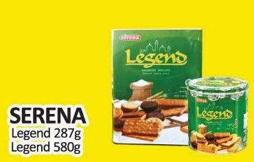 Promo Harga SERENA Biskuit Legend 287 gr - Yogya