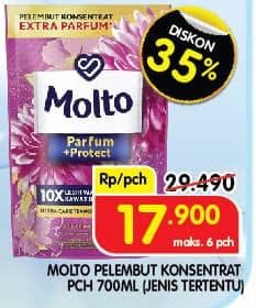 Promo Harga Molto All in 1 720 ml - Superindo