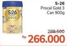 Promo Harga S26 Procal Gold Susu Pertumbuhan 900 gr - Alfamidi