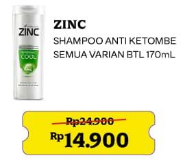 Promo Harga Zinc Shampoo All Variants 170 ml - Indomaret