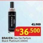 Promo Harga Braven Eau De Parfum Black Platinum 100 ml - Alfamidi