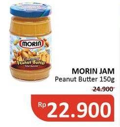 Promo Harga MORIN Jam Peanut Butter 150 gr - Alfamidi