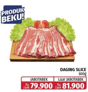 Promo Harga Daging Sapi Slice 500 gr - Lotte Grosir