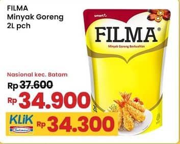 Promo Harga Filma Minyak Goreng 2000 ml - Indomaret