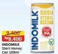 Promo Harga Indomilk Susu Steril Honey 189 ml - Alfamart