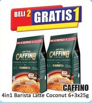 Promo Harga Caffino Barista Coconut Sugar Latte per 9 sachet 25 gr - Hari Hari