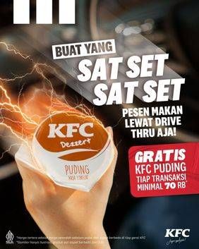 Promo Harga Gratis KFC Puding  - KFC