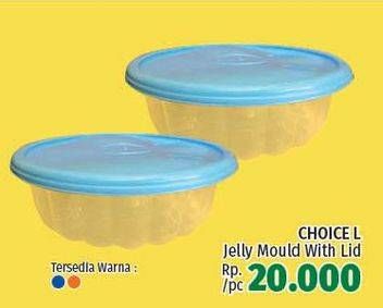 Promo Harga CHOICE L Jelly Mould Lid  - LotteMart