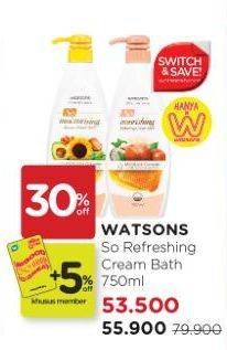 Watsons So Refreshing Cream Bath