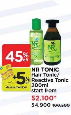 Promo Harga NR Tonic Hair Tonic/ Reactiv Tonic 200ml  - Watsons