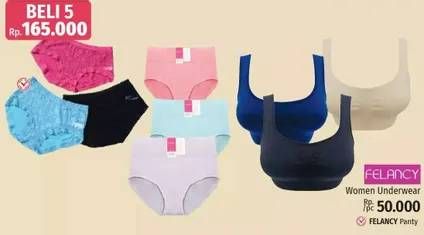 Promo Harga FELANCY Underwear  - LotteMart