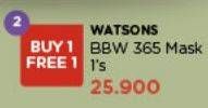 Promo Harga Watsons BBW 365 Mask 23 ml - Watsons