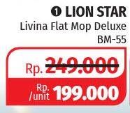 Promo Harga LION STAR Livina Flat Mop BM-55  - Lotte Grosir