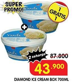 Promo Harga Diamond Ice Cream 700 ml - Superindo