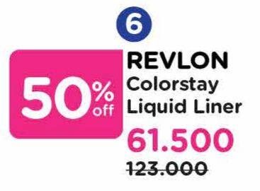 Promo Harga Revlon Colorstay Liquid Liner Blakest Black  - Watsons