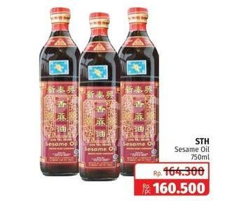 Promo Harga STH Sesame Oil 750 ml - Lotte Grosir
