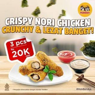 Promo Harga Hokben Crispy Nori Chicken  - HokBen