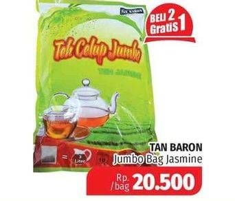 Promo Harga Tan Baron Teh Celup Jumbo Jasmine  - Lotte Grosir