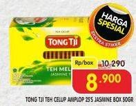 Promo Harga Tong Tji Teh Celup Jasmine Dengan Amplop 25 pcs - Superindo
