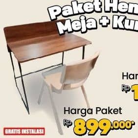 Promo Harga Pira Meja & Kursi Belajar  - COURTS