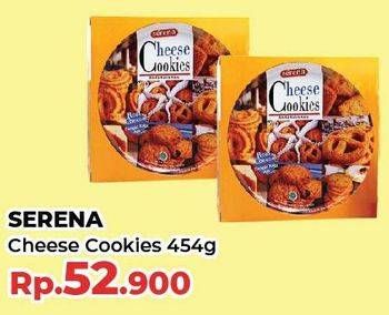 Promo Harga SERENA Cheese Cookies 454 gr - Yogya