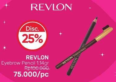 Promo Harga REVLON Eye Brow Pencil Dark Brown 1 gr - Guardian