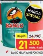 Promo Harga Bango Kecap Manis 700 gr - Superindo