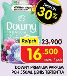 Promo Harga Downy Premium Parfum 550 ml - Superindo