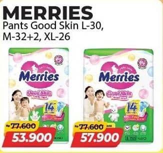 Promo Harga Merries Pants Good Skin L30, M34 30 pcs - Alfamart