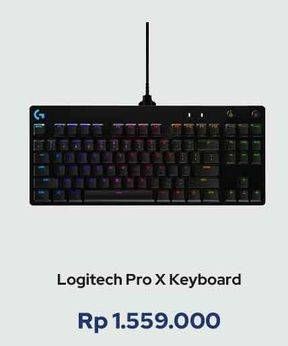 Promo Harga Logitech Pro X Keyboard  - iBox