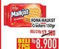 Promo Harga ROMA Malkist Crackers 135 gr - Hypermart