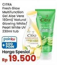 Promo Harga Citra Fresh Glow Multifunction Gel/Citra Hand & Body Lotion  - Indomaret