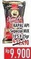 Promo Harga Kapal Api Kopi Bubuk Special Mix per 10 sachet 25 gr - Hypermart