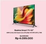 Promo Harga Realme Smart TV LED 43 Inch  - Erafone