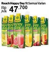 Promo Harga RAUCH Happy Day All Variants 1 ltr - Carrefour