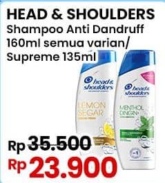 Promo Harga Head & Shoulders Shampoo  - Indomaret