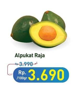 Promo Harga Alpukat Raja per 100 gr - Hypermart