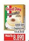 Promo Harga Good Day Cappuccino per 5 sachet 25 gr - Hypermart