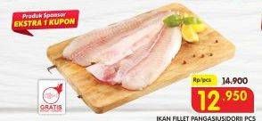 Promo Harga Ikan Fillet Pangasius per 100 gr - Superindo