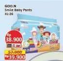 Promo Harga Goon Smile Baby Pants XL26 26 pcs - Alfamart