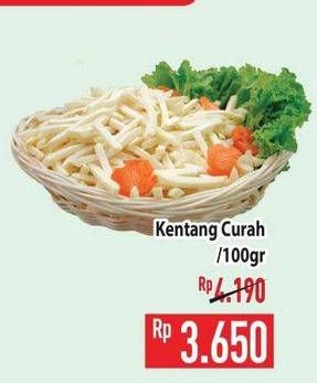 Promo Harga Kentang Curah per 100 gr - Hypermart