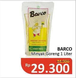 Promo Harga BARCO Minyak Goreng Kelapa 1 ltr - Alfamidi