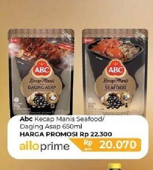 Promo Harga ABC Kecap Manis Seafood/Daging Asap  - Carrefour