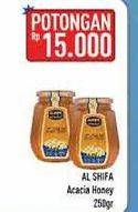 Promo Harga ALSHIFA Acacia Honey 250 gr - Hypermart