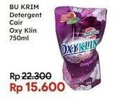 Promo Harga Bukrim Oxy Klin Liquid Romantic Floral 750 ml - Indomaret