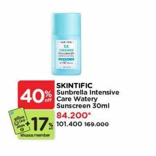 Promo Harga Skintific 5X Ceramide Serum Sunscreen 30 ml - Watsons