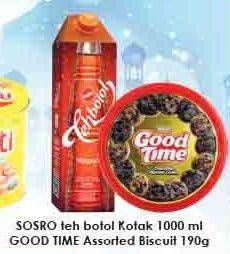 Promo Harga Sosro + Good Time  - LotteMart